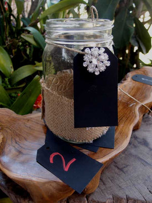 Chalkboard Tags with Strings (10 tags)
