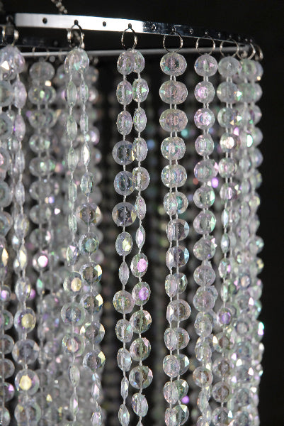 Iridescent Crystal Curtain 6ft x 36in