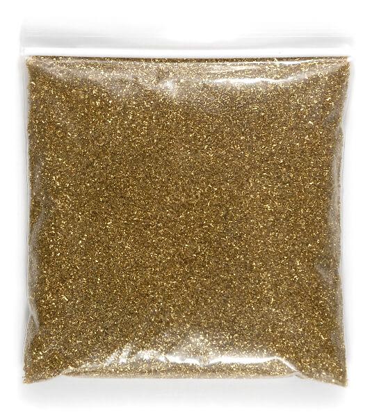 german glass glitter gold 1 lb bag