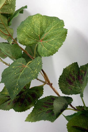 silk grape leaf garland 6ft