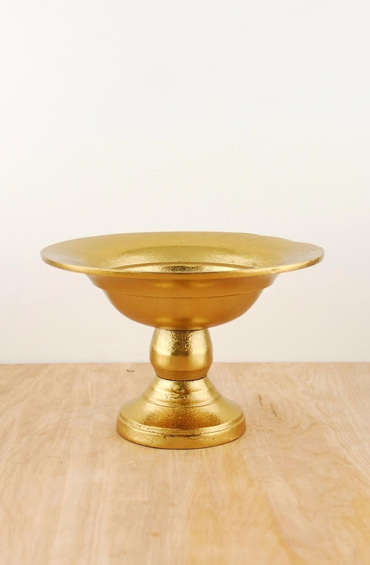 Metal Compote Gold