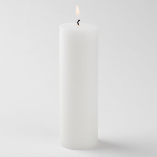 Richland Pillar Candle 2"x6" White Set of 40