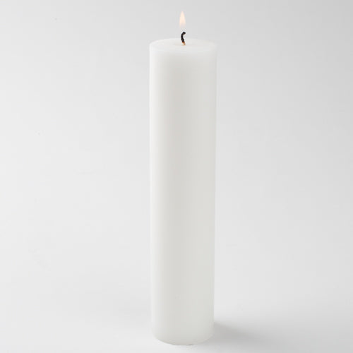 Richland Pillar Candle 2"x9" White Set of 40