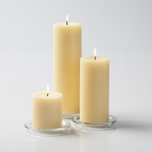 richland pillar candles 3 x3 3 x6 3 x9 ivory set of 12