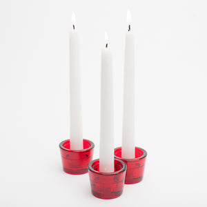 Richland Multi-Use Tealight and Taper Holder Red Set of 72