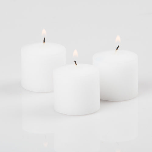 Richland Votive Candles Unscented White 10 Hour Set of 144