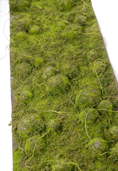 Faux Moss Runner Flocked 12 x 72 by Quick Candles