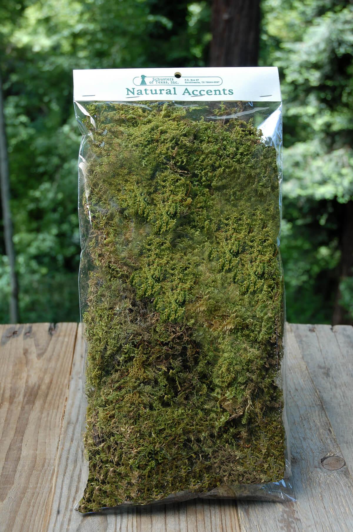 Natural Sheet Moss 2oz Bag