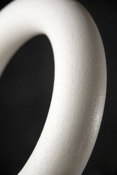Styrofoam Ring 10in. Extruded Wreath Form