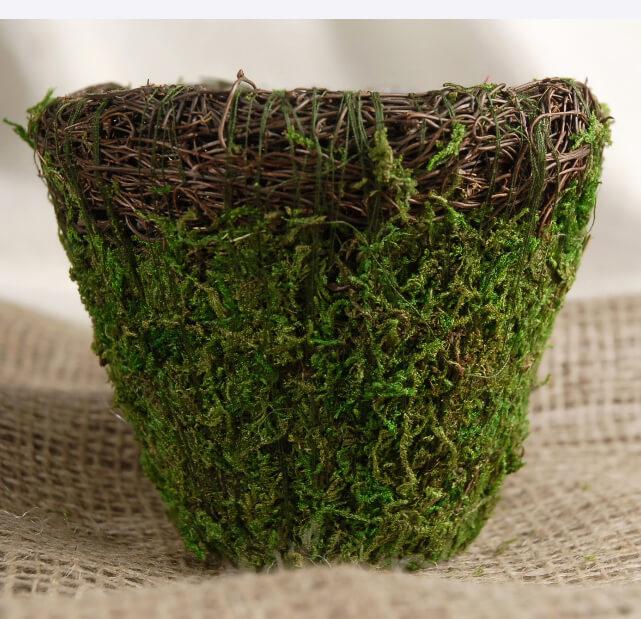 Moss Planter Round 5in - Save-On-Crafts